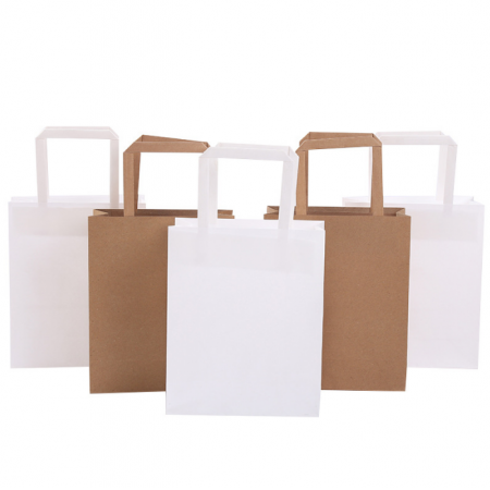 Luxury Custom Printed Kraft Paper Hand Bags 