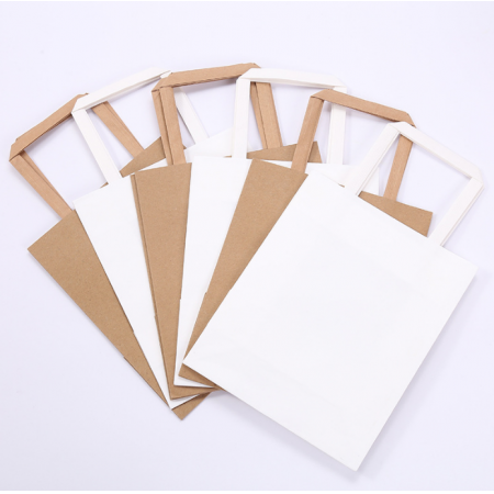 Luxury Custom Printed Kraft Paper Hand Bags 