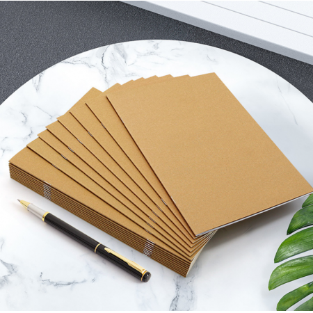 A4 A5 A6 B5 Kraft Paper Notebooks Journal Printing Notepad Wholesale 