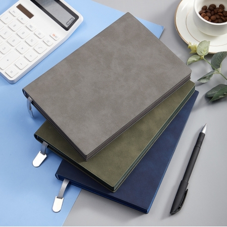 A5 PU Leather Notebook Book Printing Journal Diary Gift Set 