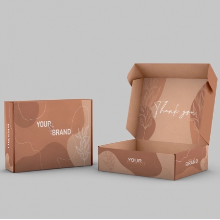 Foldable Corrugated Packaging Mailer Boxes With Custom Logo Gift Box 