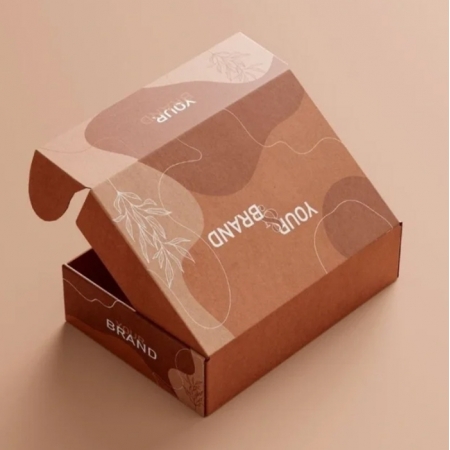 Foldable Corrugated Packaging Mailer Boxes With Custom Logo Gift Box 