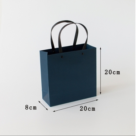 Luxury Shopping Paper Gift Bags With Your Own Logo Square Rigid Bag 