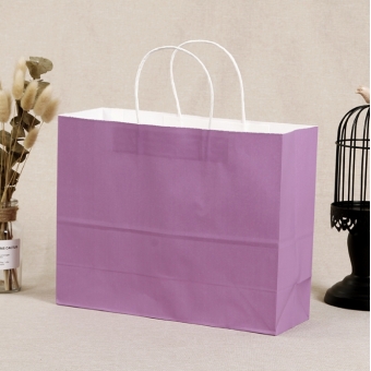 Paper bag with handle