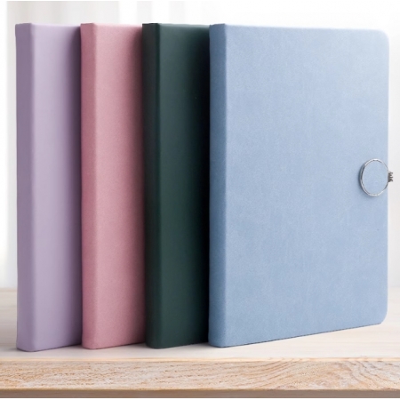 Custom Hardcover Journals Leather Notebook 2025 Diary A5 Magnetic Business Notepad 