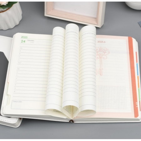 High Quality Notebook Wholesale Journal Printing 2025 Planner 