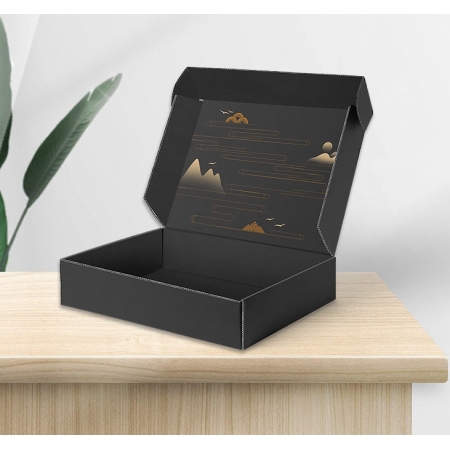 Luxury Packaging Boxes Shipping Mailer Corrugated Paper Box Custom Logo 