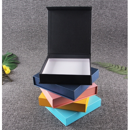 Magnetic Gift Box Packaging With Lid Jewelry Paper Boxes 