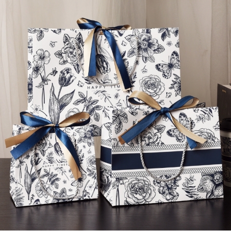 Premium Paper Bag Jewelry Clothing Packaging Gift Shopping Luxury Gift Bags 