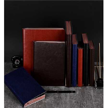 Custom Notepads Wholesale Leather Bound Journal Notebook 200 Pages B5 