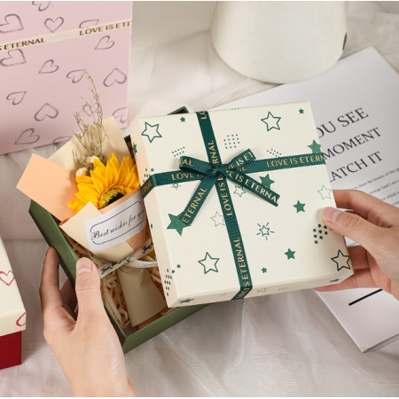 Customized Packaging Box Cosmetics Gift Recyclable Beauty Paper Boxes 