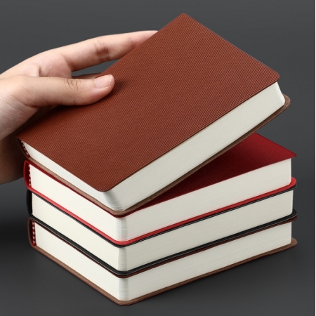 Customized Cover Design Office Diary Notebook Leather Vintage Journal Manufacturing 