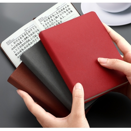 Customized Cover Design Office Diary Notebook Leather Vintage Journal Manufacturing 