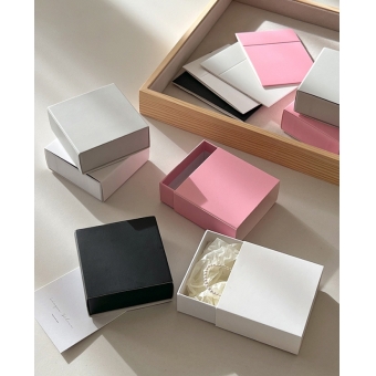  Drawer Box Packaging With Ribbon