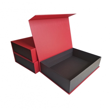 Custom Paper Box Packaging Folding Magnetic Gift Book Shape Box 