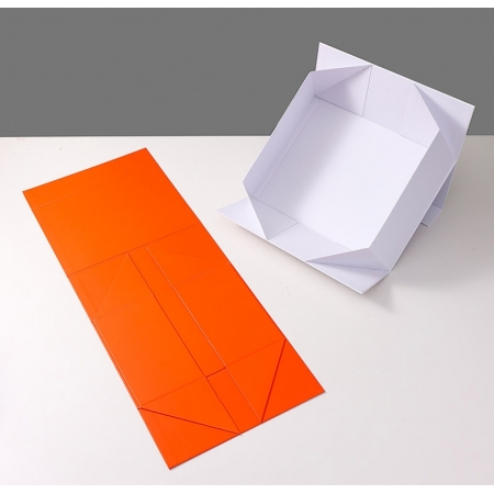 Custom Folding Magnetic Gift Box Packaging Rigid Fold Collapsible Closure 