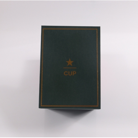 Custom Gift Boxes With Logo Coffee Cup Lid And Base Box Insert 