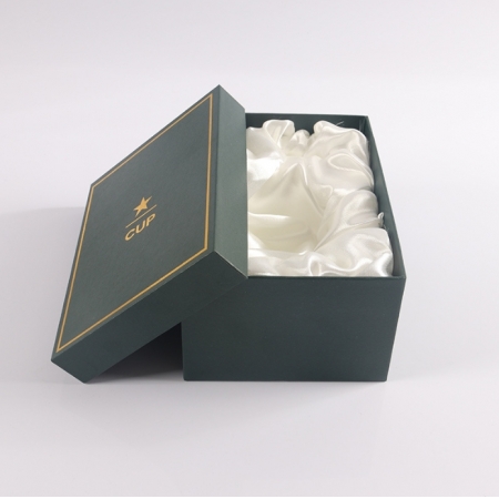 Custom Cup Box Packaging Lid And Base Luxury Rigid Gift Boxes 