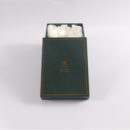 Custom Cup Box Packaging Lid And Base Luxury Rigid Gift Boxes 