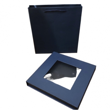 Custom Gift Boxes Packaging Paper Packing With Window Pvc 