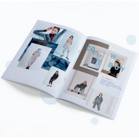 Softcover Book Printing A5 Flyer Custom Logo Photo Album 