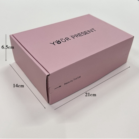 Corrugated Shipping Packaging Laminated E Flute Box Clothing Mailer Box 