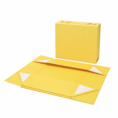 Foldable Magnetic Packaging Gift Box Collapsible Closure Cardboard Rigid Box 