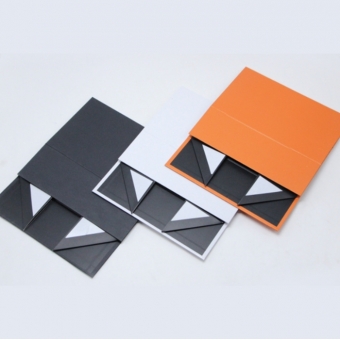 Folding Paper Packaging Rigid Cardboard Gift Folding Magnetic For Cosmetic Huake Printing