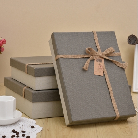 Custom Gift Boxes Paper Gifts Cardboard Packaging Base and Lid Wholesale 